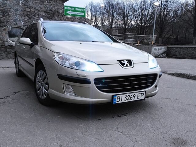 Бежевий Пежо 407, об'ємом двигуна 1.8 л та пробігом 230 тис. км за 6500 $, фото 9 на Automoto.ua