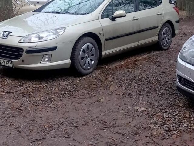 Бежевий Пежо 407, об'ємом двигуна 1.8 л та пробігом 230 тис. км за 6500 $, фото 1 на Automoto.ua