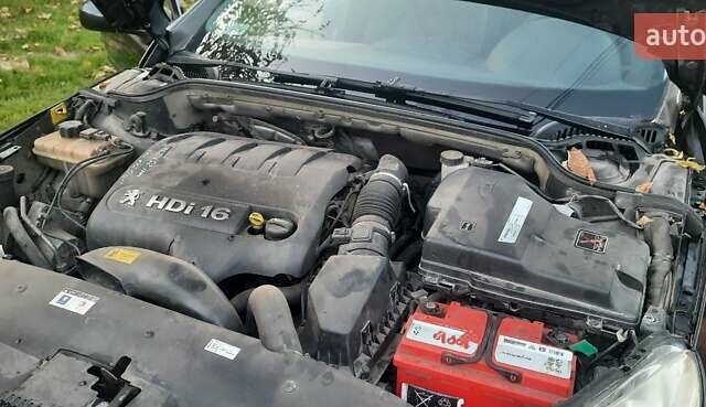 Чорний Пежо 407, об'ємом двигуна 2 л та пробігом 309 тис. км за 5000 $, фото 9 на Automoto.ua
