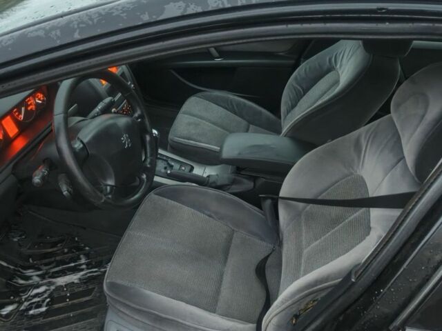 Чорний Пежо 407, об'ємом двигуна 2 л та пробігом 250 тис. км за 3500 $, фото 4 на Automoto.ua