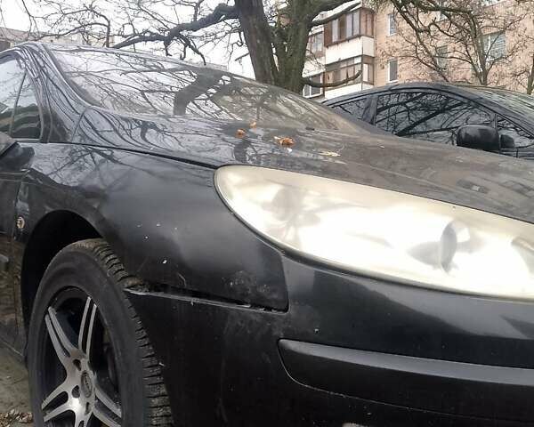 Черный Пежо 407, объемом двигателя 2 л и пробегом 200 тыс. км за 3700 $, фото 2 на Automoto.ua