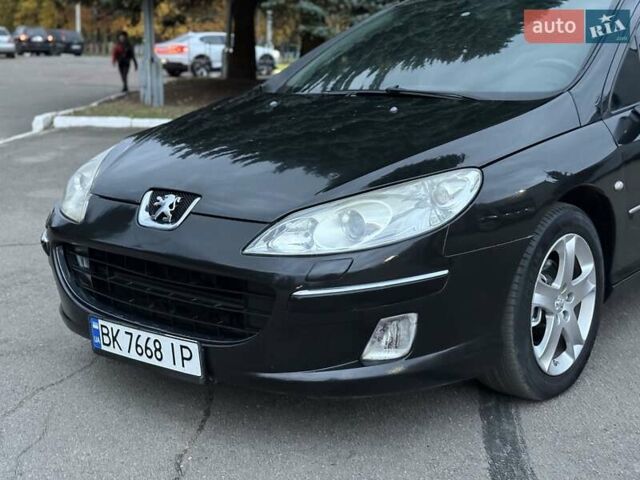 Пежо 407 2004 в Ровно на Automoto.ua Черный Пежо 407, объемом двигателя 2 л и пробегом 280 тыс. км за 3200 $, фото 5 на Automoto.ua
