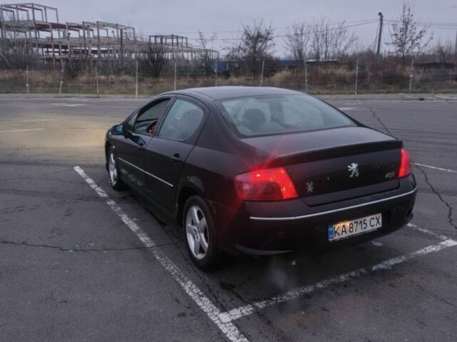 Чорний Пежо 407, об'ємом двигуна 2 л та пробігом 250 тис. км за 3500 $, фото 5 на Automoto.ua