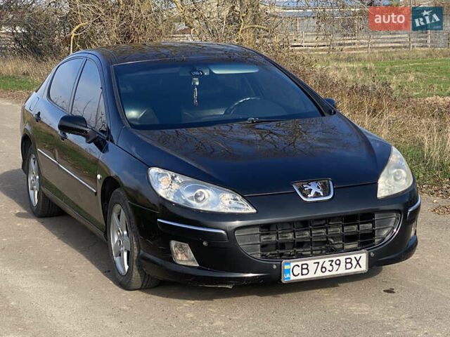 Пежо 407 2004 в Чернигове на Automoto.ua Черный Пежо 407, объемом двигателя 2 л и пробегом 250 тыс. км за 3500 $, фото 1 на Automoto.ua