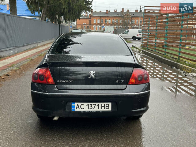 Черный Пежо 407, объемом двигателя 2.23 л и пробегом 257 тыс. км за 4299 $, фото 5 на Automoto.ua