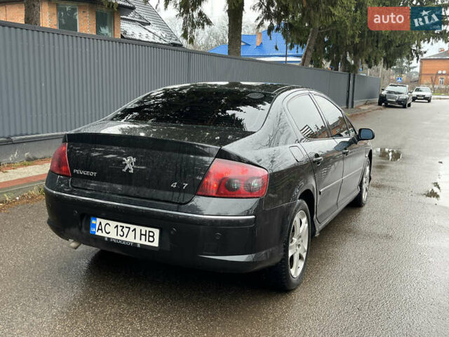 Черный Пежо 407, объемом двигателя 2.23 л и пробегом 257 тыс. км за 4299 $, фото 6 на Automoto.ua
