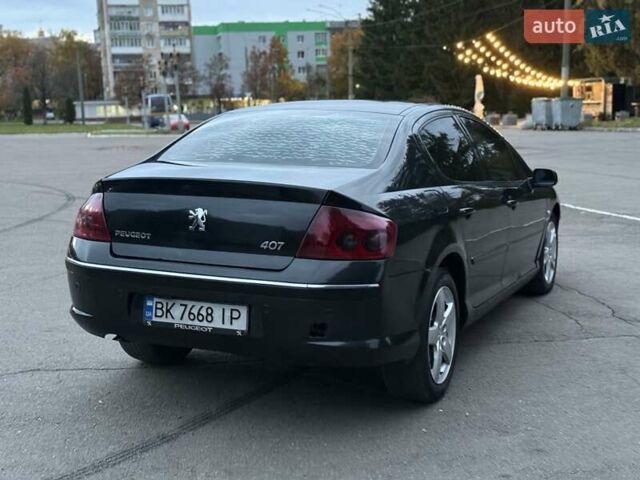 Пежо 407 2004 в Ровно на Automoto.ua Черный Пежо 407, объемом двигателя 2 л и пробегом 280 тыс. км за 3200 $, фото 21 на Automoto.ua