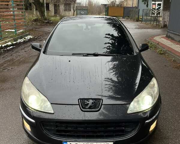 Черный Пежо 407, объемом двигателя 2.23 л и пробегом 257 тыс. км за 4299 $, фото 2 на Automoto.ua
