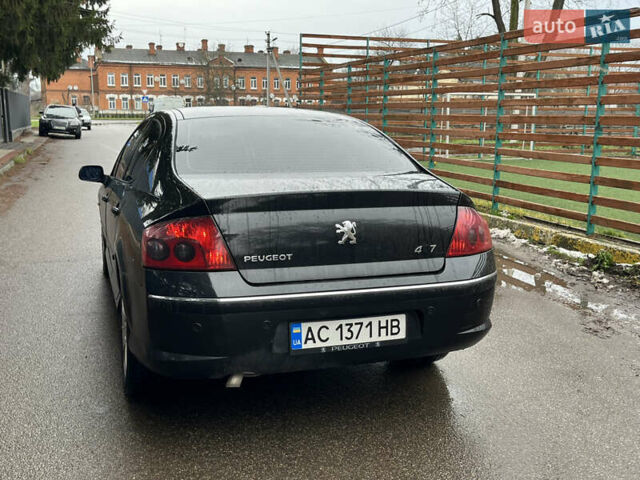 Черный Пежо 407, объемом двигателя 2.23 л и пробегом 257 тыс. км за 4299 $, фото 4 на Automoto.ua