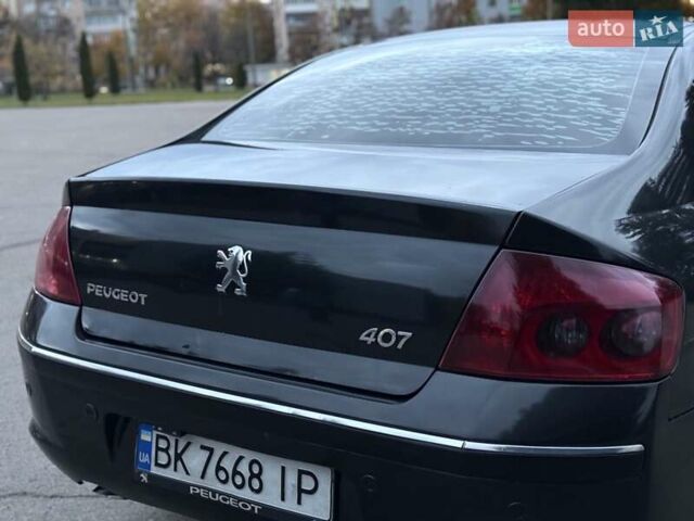 Пежо 407 2004 в Ровно на Automoto.ua Черный Пежо 407, объемом двигателя 2 л и пробегом 280 тыс. км за 3200 $, фото 22 на Automoto.ua