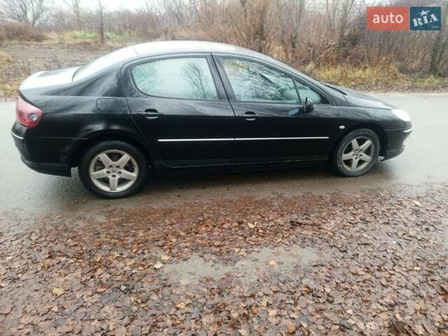 Черный Пежо 407, объемом двигателя 2 л и пробегом 300 тыс. км за 2999 $, фото 1 на Automoto.ua