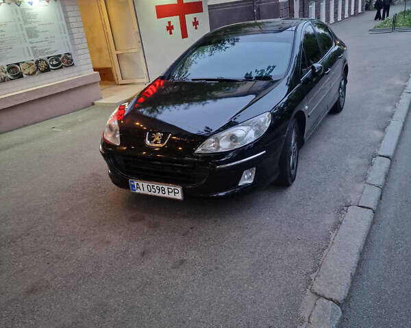 Чорний Пежо 407, об'ємом двигуна 2 л та пробігом 395 тис. км за 2700 $, фото 1 на Automoto.ua