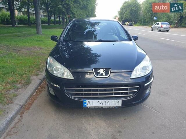 Чорний Пежо 407, об'ємом двигуна 2 л та пробігом 224 тис. км за 3900 $, фото 1 на Automoto.ua