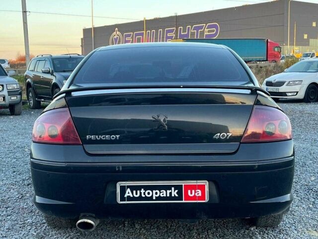 Чорний Пежо 407, об'ємом двигуна 1.8 л та пробігом 280 тис. км за 4290 $, фото 7 на Automoto.ua
