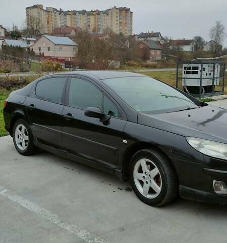 Черный Пежо 407, объемом двигателя 1.75 л и пробегом 363 тыс. км за 3300 $, фото 1 на Automoto.ua
