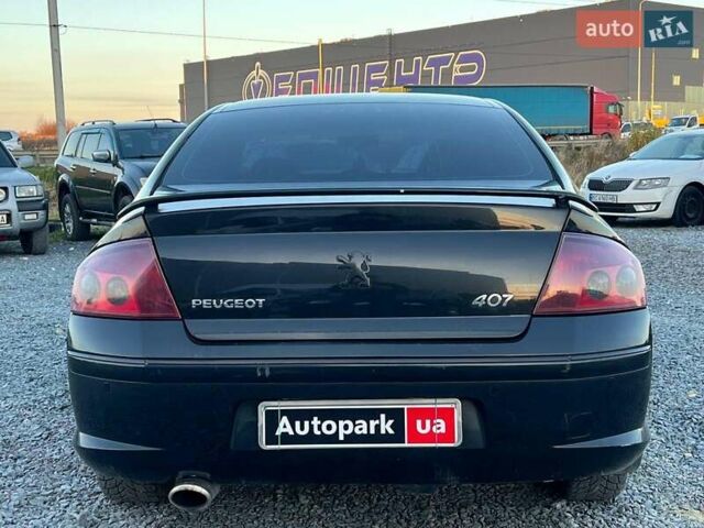 Чорний Пежо 407, об'ємом двигуна 1.8 л та пробігом 280 тис. км за 4290 $, фото 7 на Automoto.ua