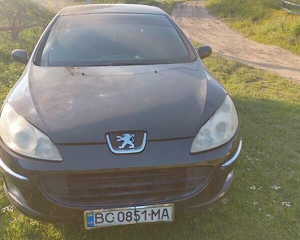 Черный Пежо 407, объемом двигателя 1.75 л и пробегом 229 тыс. км за 4300 $, фото 1 на Automoto.ua