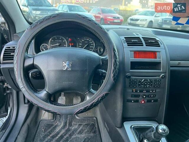 Чорний Пежо 407, об'ємом двигуна 1.8 л та пробігом 280 тис. км за 4290 $, фото 21 на Automoto.ua