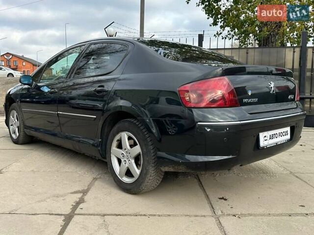 Черный Пежо 407, объемом двигателя 2 л и пробегом 225 тыс. км за 4190 $, фото 6 на Automoto.ua