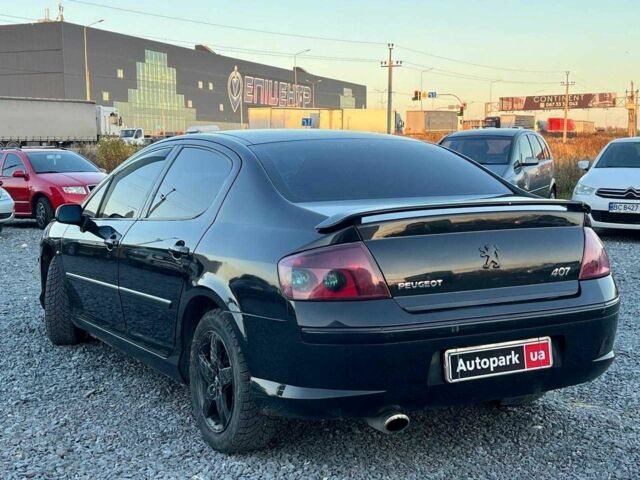 Чорний Пежо 407, об'ємом двигуна 1.8 л та пробігом 280 тис. км за 4290 $, фото 6 на Automoto.ua