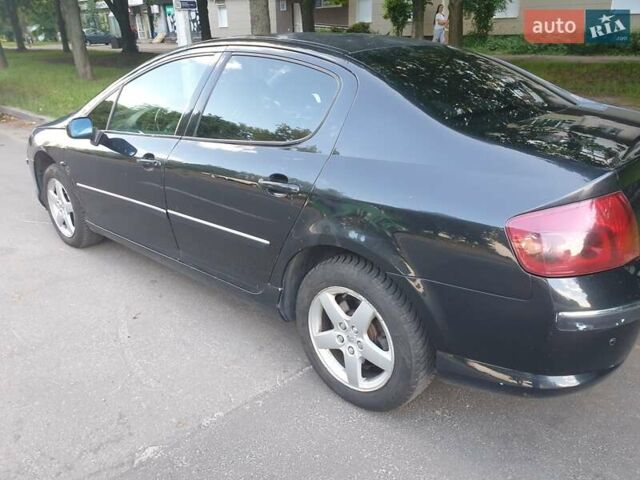 Чорний Пежо 407, об'ємом двигуна 2 л та пробігом 224 тис. км за 3900 $, фото 3 на Automoto.ua