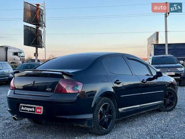 Чорний Пежо 407, об'ємом двигуна 1.8 л та пробігом 280 тис. км за 4290 $, фото 8 на Automoto.ua