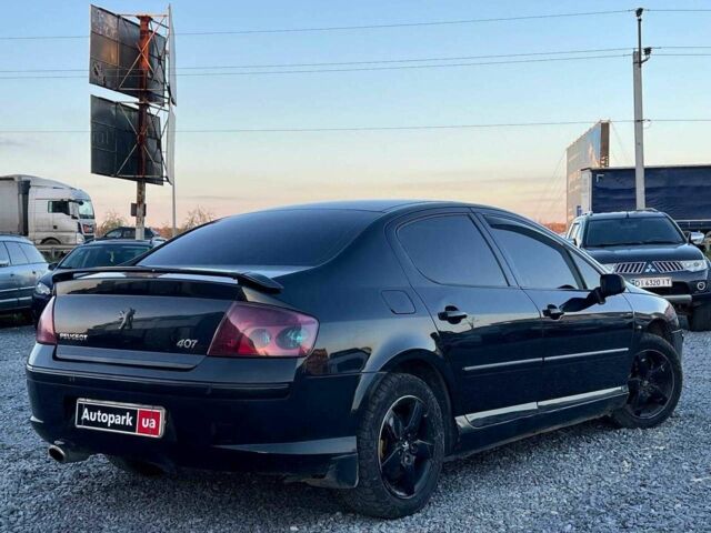 Чорний Пежо 407, об'ємом двигуна 1.8 л та пробігом 280 тис. км за 4290 $, фото 8 на Automoto.ua