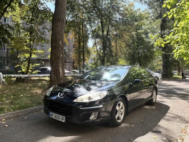Черный Пежо 407, объемом двигателя 2 л и пробегом 252 тыс. км за 4000 $, фото 4 на Automoto.ua