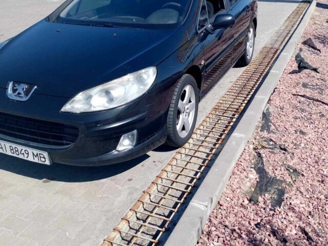 Черный Пежо 407, объемом двигателя 1.8 л и пробегом 300 тыс. км за 2300 $, фото 1 на Automoto.ua
