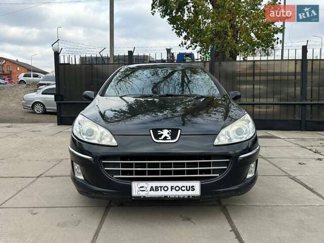 Черный Пежо 407, объемом двигателя 2 л и пробегом 225 тыс. км за 4190 $, фото 1 на Automoto.ua
