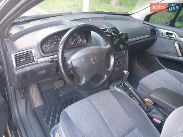 Чорний Пежо 407, об'ємом двигуна 2 л та пробігом 224 тис. км за 3900 $, фото 7 на Automoto.ua