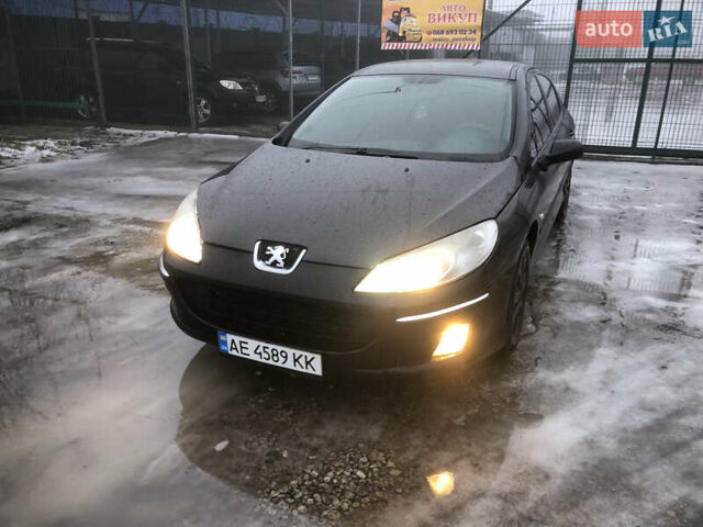 Чорний Пежо 407, об'ємом двигуна 1.75 л та пробігом 337 тис. км за 3600 $, фото 1 на Automoto.ua