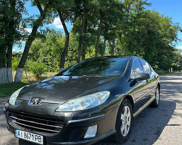Чорний Пежо 407, об'ємом двигуна 2 л та пробігом 250 тис. км за 6000 $, фото 1 на Automoto.ua