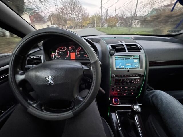 Чорний Пежо 407, об'ємом двигуна 2 л та пробігом 230 тис. км за 2100 $, фото 13 на Automoto.ua