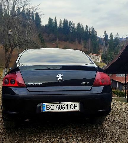 Чорний Пежо 407, об'ємом двигуна 1.7 л та пробігом 250 тис. км за 2999 $, фото 6 на Automoto.ua