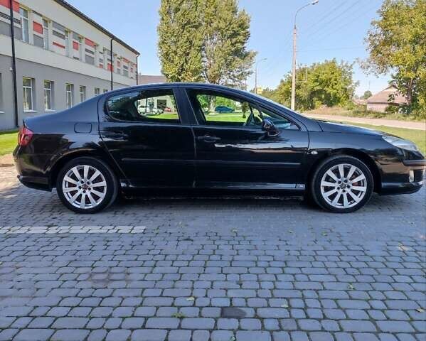 Черный Пежо 407, объемом двигателя 1.6 л и пробегом 242 тыс. км за 4500 $, фото 1 на Automoto.ua