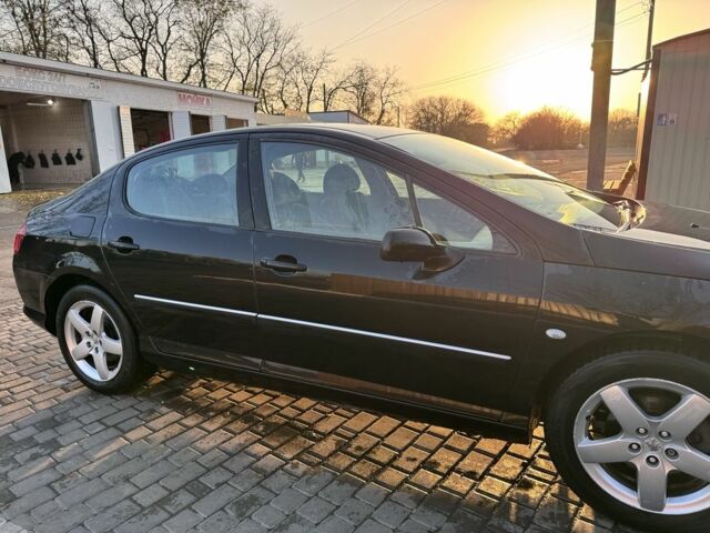 Чорний Пежо 407, об'ємом двигуна 2 л та пробігом 230 тис. км за 2100 $, фото 3 на Automoto.ua