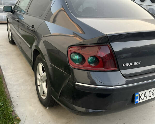 Черный Пежо 407, объемом двигателя 2 л и пробегом 257 тыс. км за 2800 $, фото 7 на Automoto.ua