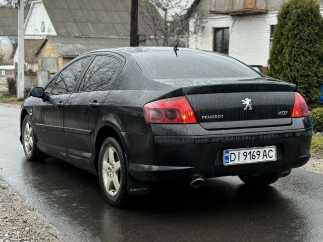 Черный Пежо 407, объемом двигателя 1.8 л и пробегом 220 тыс. км за 3999 $, фото 4 на Automoto.ua