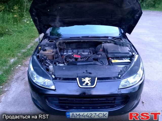 Черный Пежо 407, объемом двигателя 2 л и пробегом 301 тыс. км за 3800 $, фото 8 на Automoto.ua