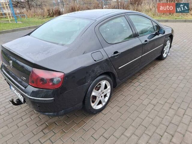 Черный Пежо 407, объемом двигателя 2 л и пробегом 350 тыс. км за 1550 $, фото 1 на Automoto.ua