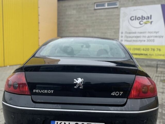 Черный Пежо 407, объемом двигателя 2 л и пробегом 280 тыс. км за 2500 $, фото 2 на Automoto.ua