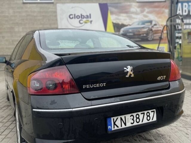 Черный Пежо 407, объемом двигателя 2 л и пробегом 280 тыс. км за 2500 $, фото 3 на Automoto.ua