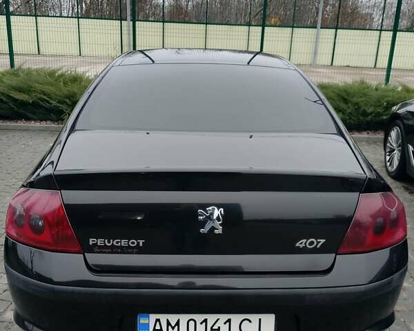 Черный Пежо 407, объемом двигателя 1.75 л и пробегом 112 тыс. км за 4199 $, фото 11 на Automoto.ua