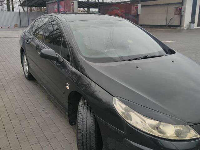 Черный Пежо 407, объемом двигателя 1.8 л и пробегом 220 тыс. км за 3700 $, фото 1 на Automoto.ua