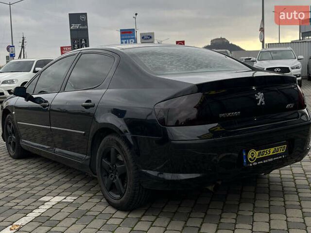 Черный Пежо 407, объемом двигателя 1.75 л и пробегом 238 тыс. км за 3700 $, фото 4 на Automoto.ua