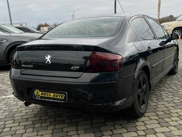 Черный Пежо 407, объемом двигателя 1.7 л и пробегом 238 тыс. км за 3700 $, фото 6 на Automoto.ua