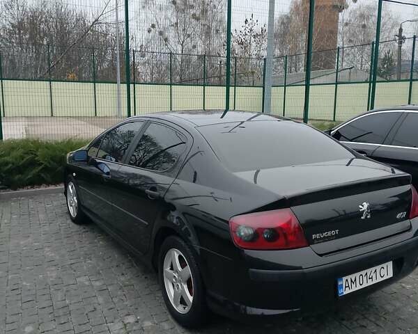 Черный Пежо 407, объемом двигателя 1.75 л и пробегом 112 тыс. км за 4199 $, фото 8 на Automoto.ua