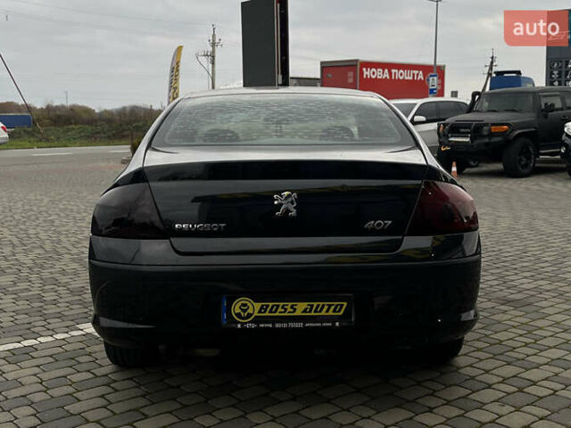 Черный Пежо 407, объемом двигателя 1.75 л и пробегом 238 тыс. км за 3700 $, фото 5 на Automoto.ua