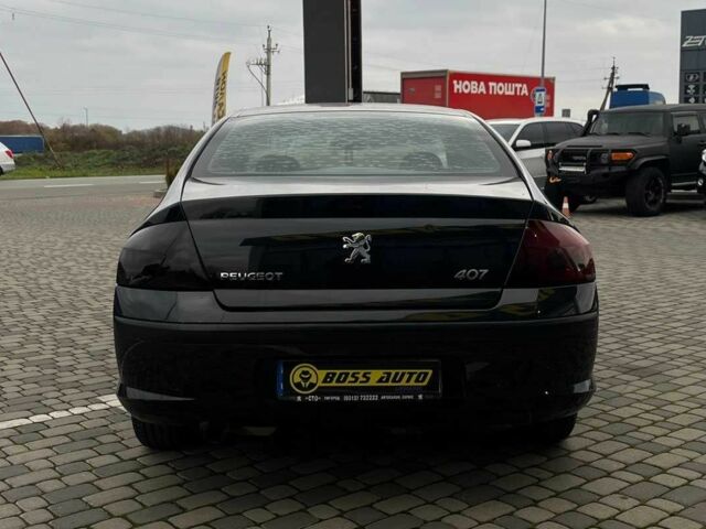 Черный Пежо 407, объемом двигателя 1.7 л и пробегом 238 тыс. км за 3700 $, фото 5 на Automoto.ua